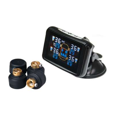 rechargeable wireless tire pressure monitoring system tpms external internal sensor