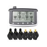 Truck and trailer RV motorhome flow-thru  6 tires internal Tire Pressure Monitoring System TPMS